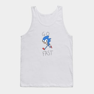 Sonic go fast Tank Top